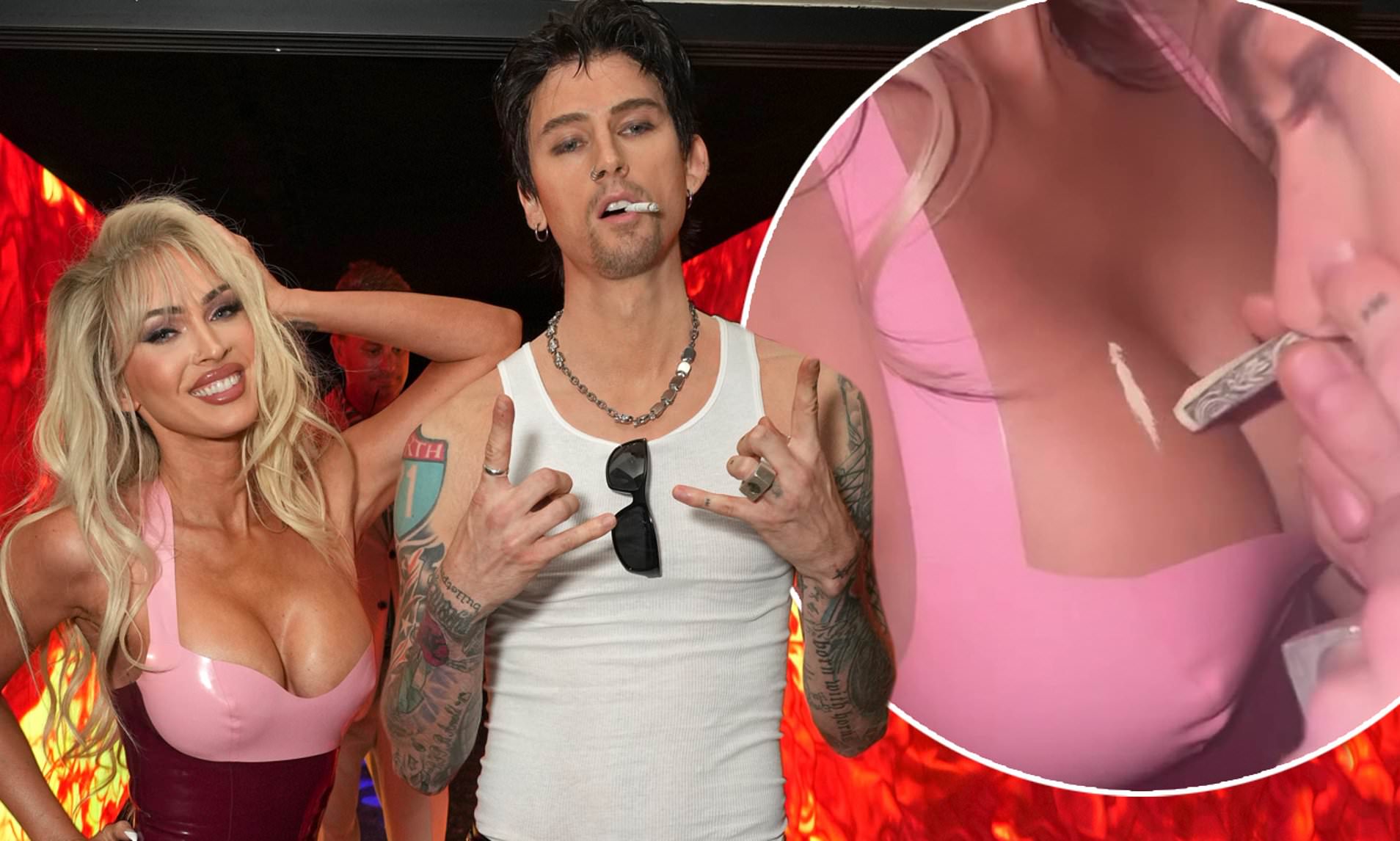 alex ofarrell recommends megan fox pusy pic